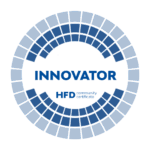 Siegel: Innovator – Hochschulforum Digitalisierung Community-Zertifikat